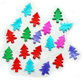Flame Retardant Christmas Tree Shaped Colorful Paper Confetti